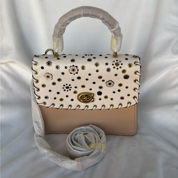 Coach Parker Top Handle With Scattered Rivets 69444 - Picture 2 of 16